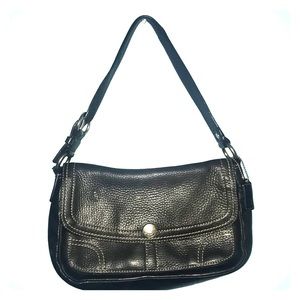 Coach over-the-shoulder purse.